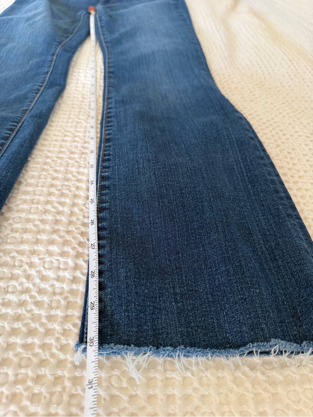 KUT From the Kloth Natalie Fab Ab High Rise Bootcut Jeans 2 Raw Hem - Picture 10 of 11